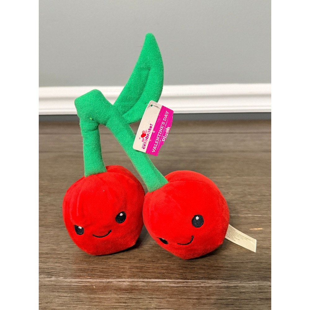 Way to Celebrate Valentines Day Cherry Plush‎